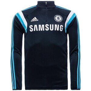 Adidas Chelsea Mens SS Home 2015/16 Track Top Navy/Blue